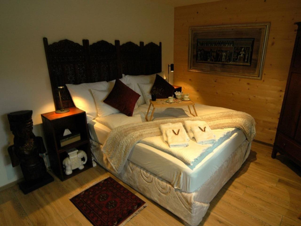 Large Deluxe Studio For 2 - Chalet Lovo Lenk Exterior foto